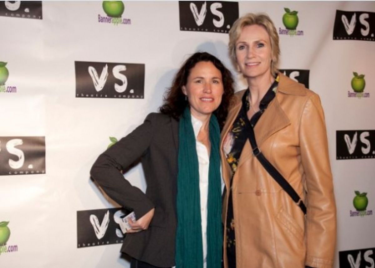 Lara Embry, Jane Lynch at 