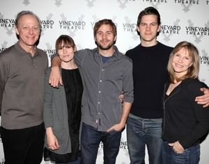 Mark Blum, Liz Stauber, Michael Stahl-David, Tom Lipinski, and Donna Hanover attendin Photo
