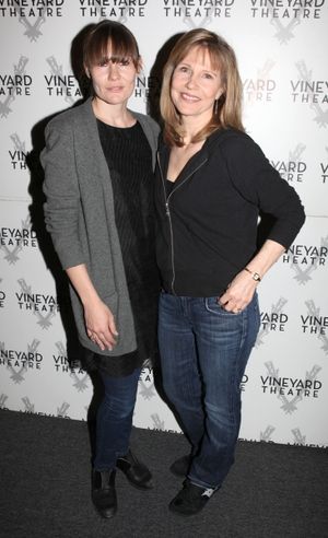 Liz Stauber & Donna Hanover attending the Meet & Greet the cast & creatives for the Off-Broadway World Premiere of 'PICKED' at the Vineyard Theatre in New York City. @ BroadwayWorld Liz Stauber & Donna Hanover attending the Meet & Greet the cast & creatives for the O Photo