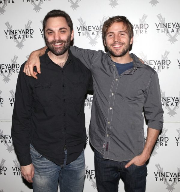 playwright Christopher Shinn & Michael Stahl-David attending the Meet & Greet the cas Photo