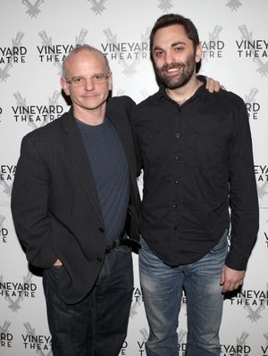 Director Michael Wilson & Playwright Christopher Shinn  attending the Meet & Greet th Photo