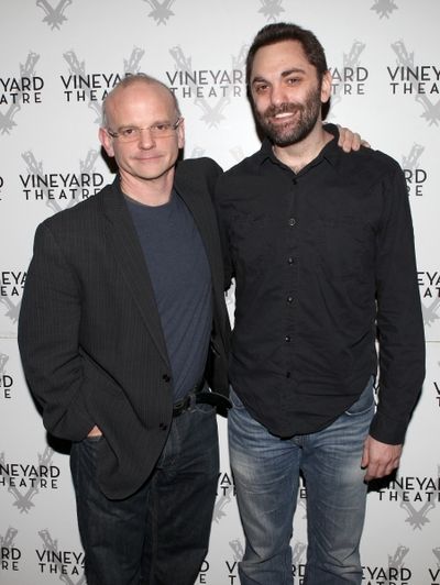 Director Michael Wilson & Playwright Christopher Shinn  attending the Meet & Greet th Photo