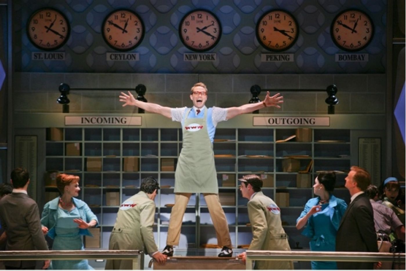 Photo Flash: New HOW TO SUCCEED Production Shots! Photo Flash: New HOW TO SUCCEED Production Shots! Image