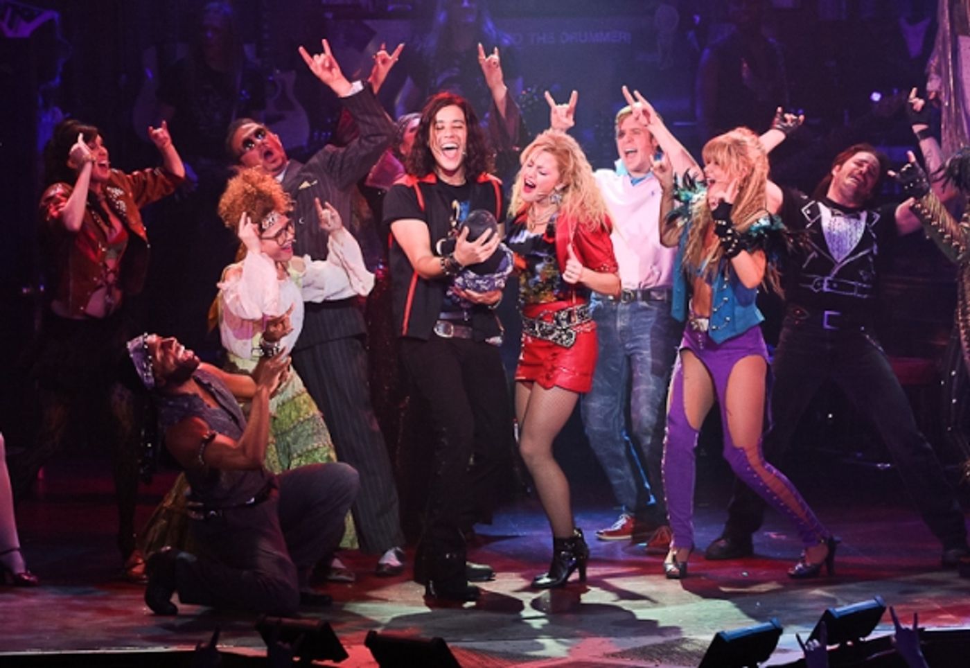 Photo Coverage: ROCK OF AGES Re-Opens at Helen Hayes!  Image