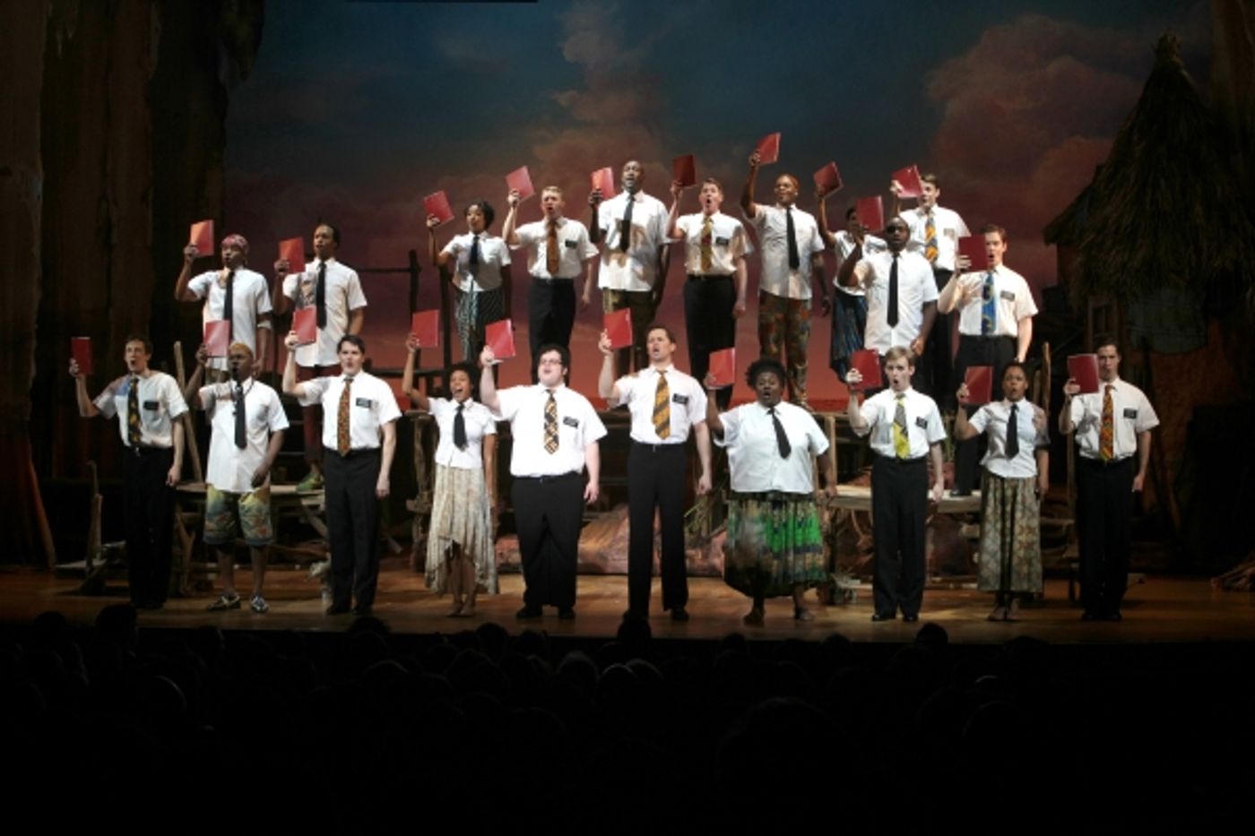 Photo Coverage: THE BOOK OF MORMON Opening Night Curtain Call  Image