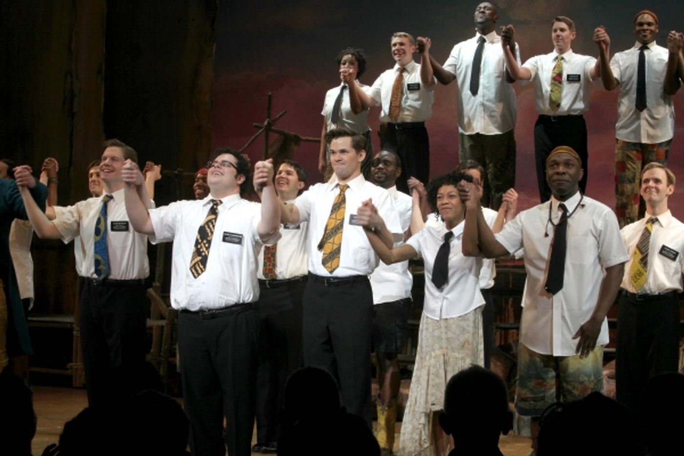 Photo Coverage: THE BOOK OF MORMON Opening Night Curtain Call  Image