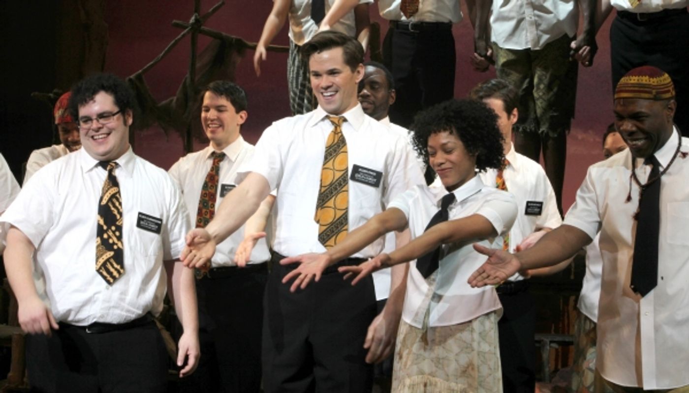 Photo Coverage: THE BOOK OF MORMON Opening Night Curtain Call  Image