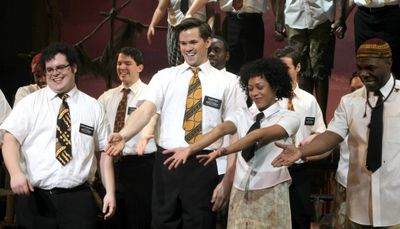 Ensemble cast featuring: Josh Gad, Andrew Rannells, Nikki M. James & Michael Potts du Photo