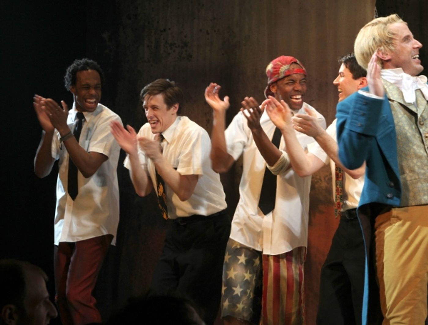 Photo Coverage: THE BOOK OF MORMON Opening Night Curtain Call  Image