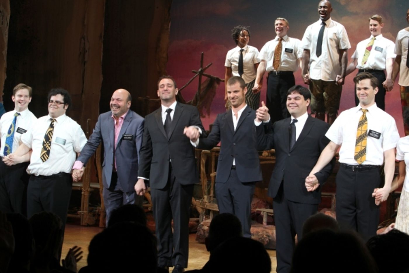 Photo Coverage: THE BOOK OF MORMON Opening Night Curtain Call  Image