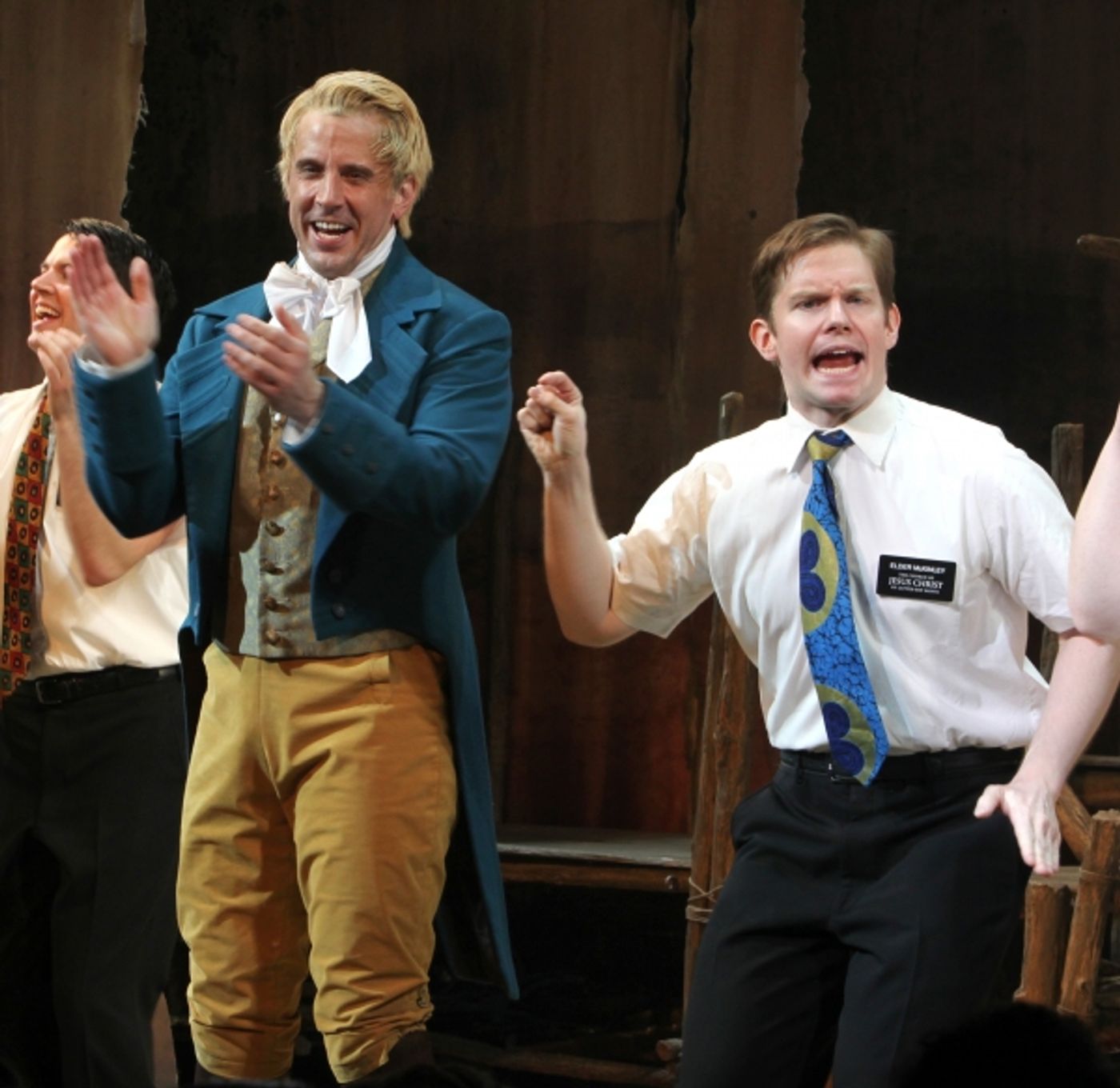 Photo Coverage: THE BOOK OF MORMON Opening Night Curtain Call  Image