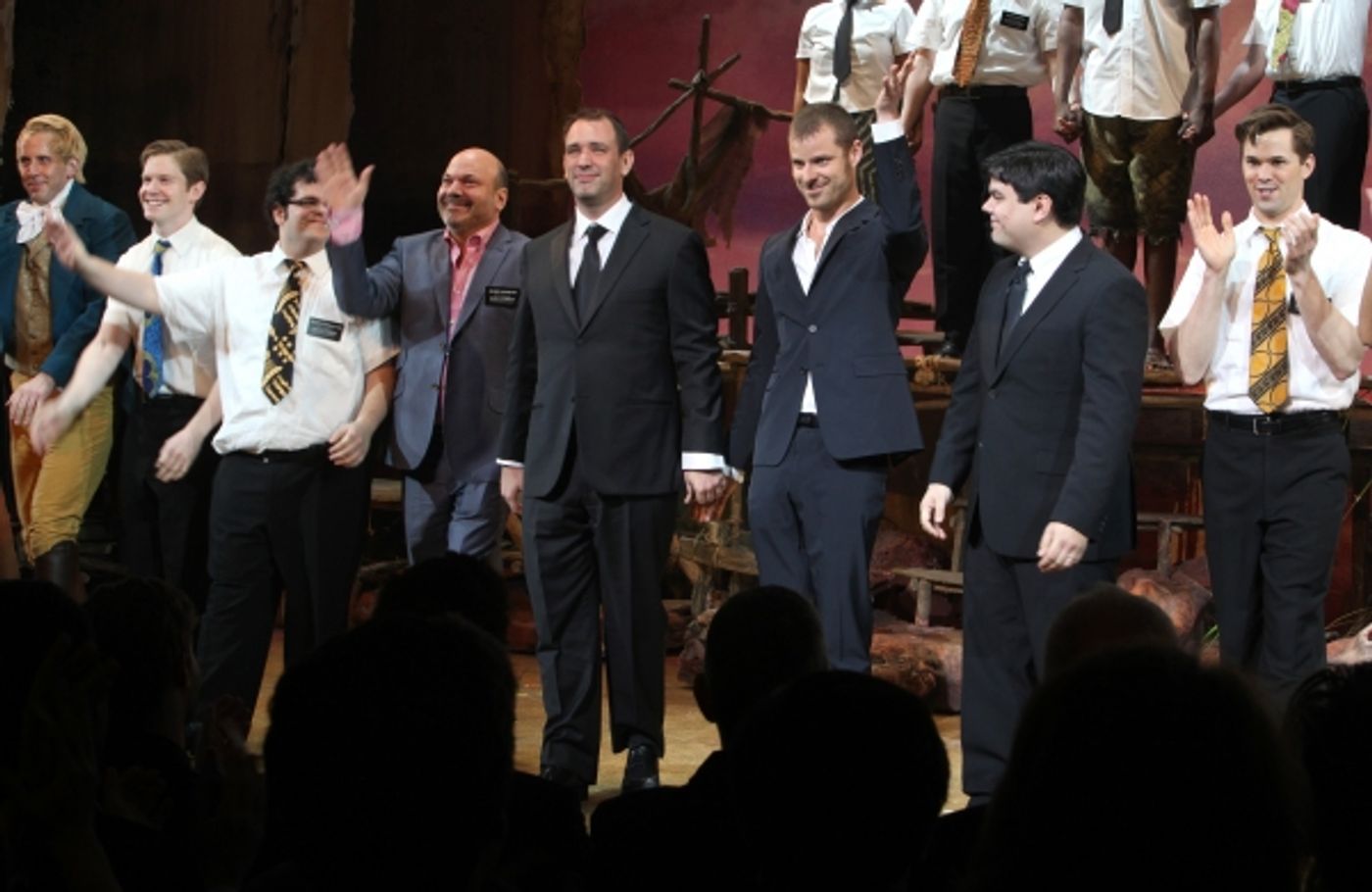 Photo Coverage: THE BOOK OF MORMON Opening Night Curtain Call  Image