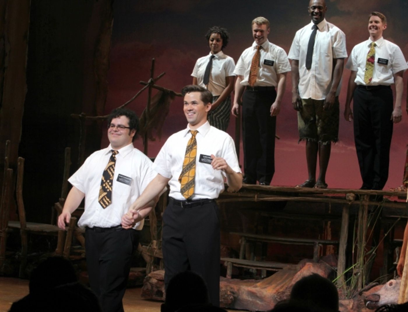 Photo Coverage: THE BOOK OF MORMON Opening Night Curtain Call  Image