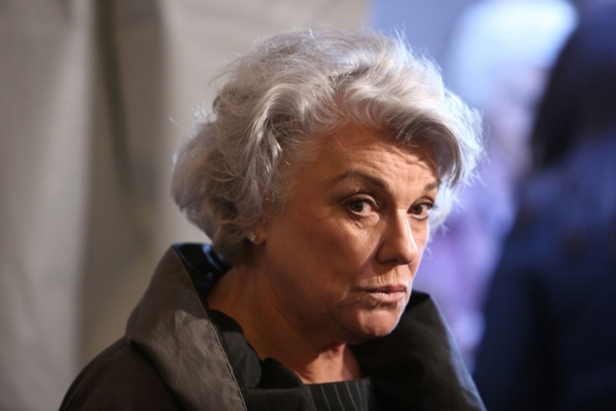 Tyne Daly attending the Broadway Opening Night Performance of 'The Book Of Mormon' at The Eugene O'Neill Theatre in New York City. at 