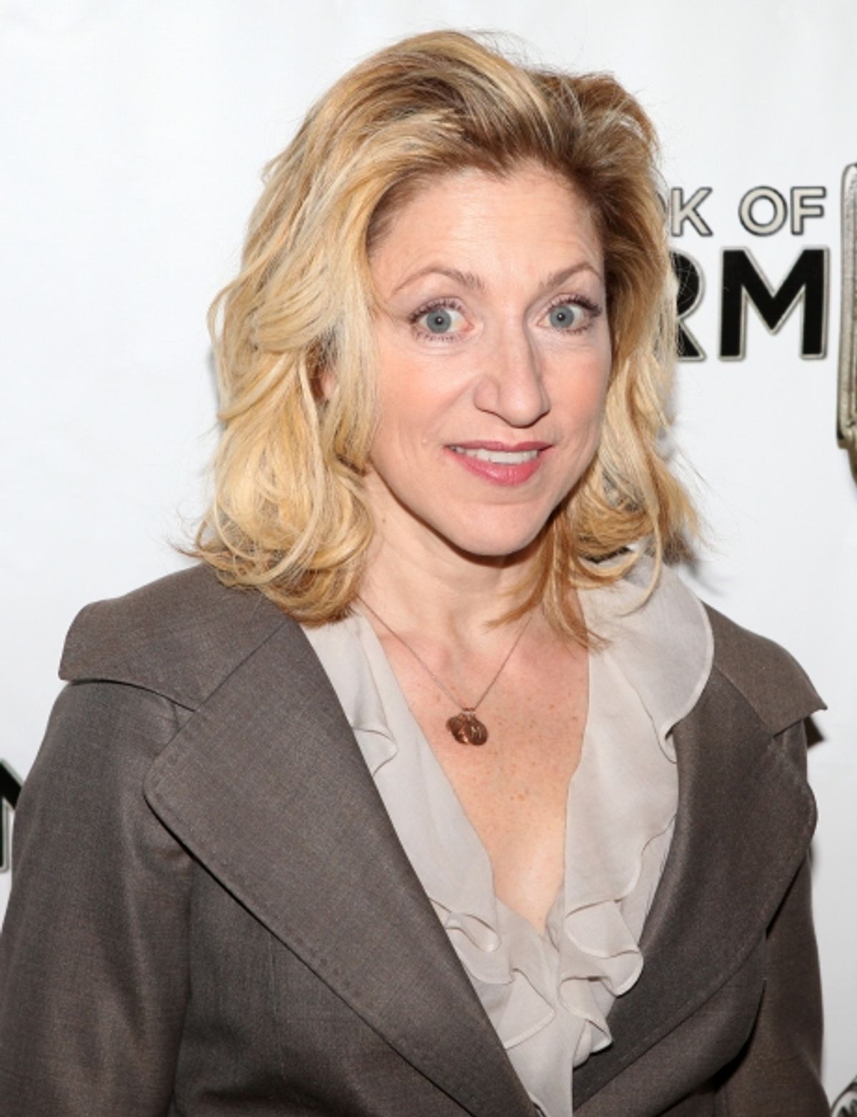 Edie Falco attending the Broadway Opening Night Performance of 'The Book Of Mormon' at The Eugene O'Neill Theatre in New York City. at 