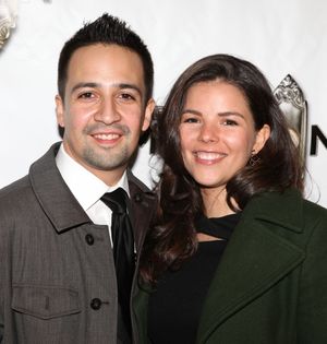 Lin-Manuel Miranda attending the Broadway Opening Night Performance of 'The Book Of Mormon' at The Eugene O'Neill Theatre in New York City. @ BroadwayWorld Lin-Manuel Miranda attending the Broadway Opening Night Performance of 'The Book Of M Photo