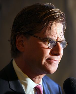 Aaron Sorkin attending the Broadway Opening Night Performance of 'The Book Of Mormon' at The Eugene O'Neill Theatre in New York City. @ BroadwayWorld Aaron Sorkin attending the Broadway Opening Night Performance of 'The Book Of Mormon' Photo