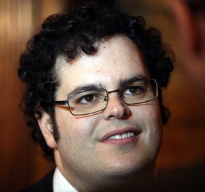 Josh Gad attending the Broadway Opening Night After Party for 'The Book Of Mormon' at Gotham Hall in New York City. @ BroadwayWorld Josh Gad attending the Broadway Opening Night After Party for 'The Book Of Mormon' at Photo