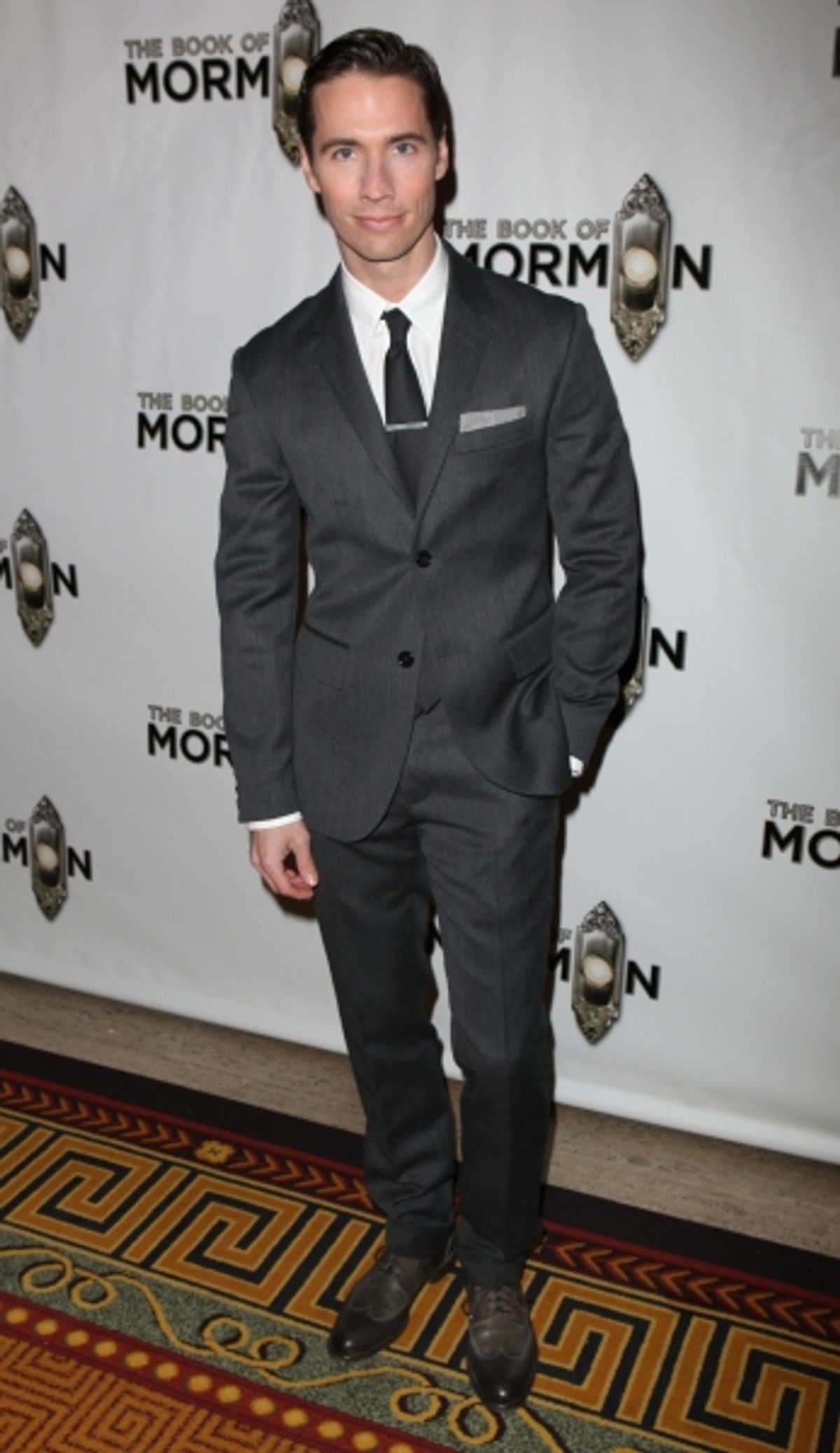 Clark Johnsen attending the Broadway Opening Night After Party for 'The Book Of Mormon' at Gotham Hall in New York City. at 