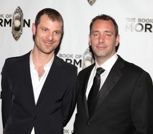 Matt Stone & Trey Parker attending the Broadway Opening Night After Party for 'The Book Of Mormon' at Gotham Hall in New York City. @ BroadwayWorld Matt Stone & Trey Parker attending the Broadway Opening Night After Party for 'The Bo Photo
