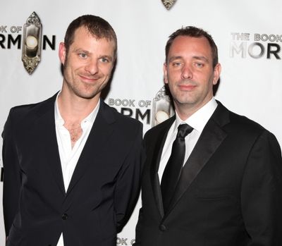Matt Stone & Trey Parker attending the Broadway Opening Night After Party for 'The Bo Photo