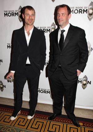 Matt Stone & Trey Parker attending the Broadway Opening Night After Party for 'The Book Of Mormon' at Gotham Hall in New York City. @ BroadwayWorld Matt Stone & Trey Parker attending the Broadway Opening Night After Party for 'The Bo Photo