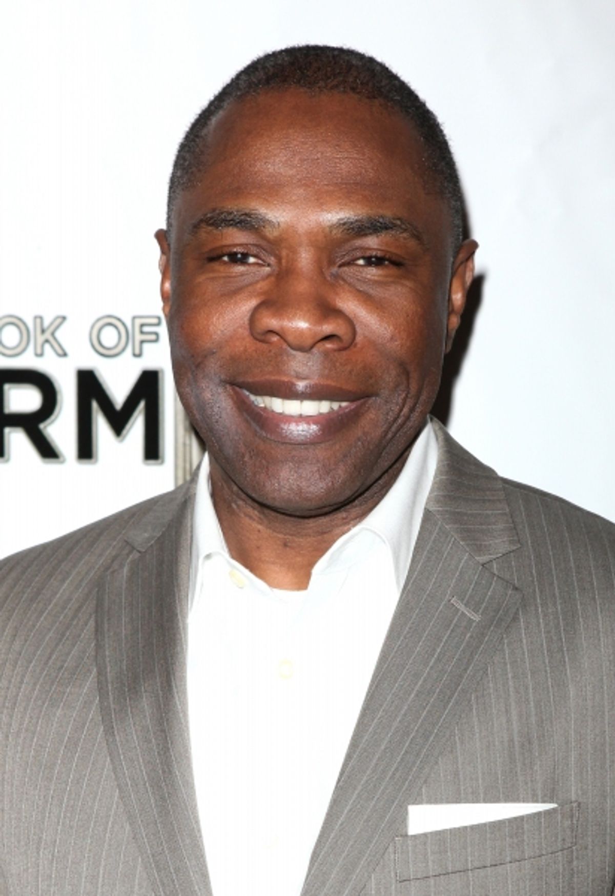 Michael Potts attending the Broadway Opening Night After Party for 'The Book Of Mormon' at Gotham Hall in New York City. at 
