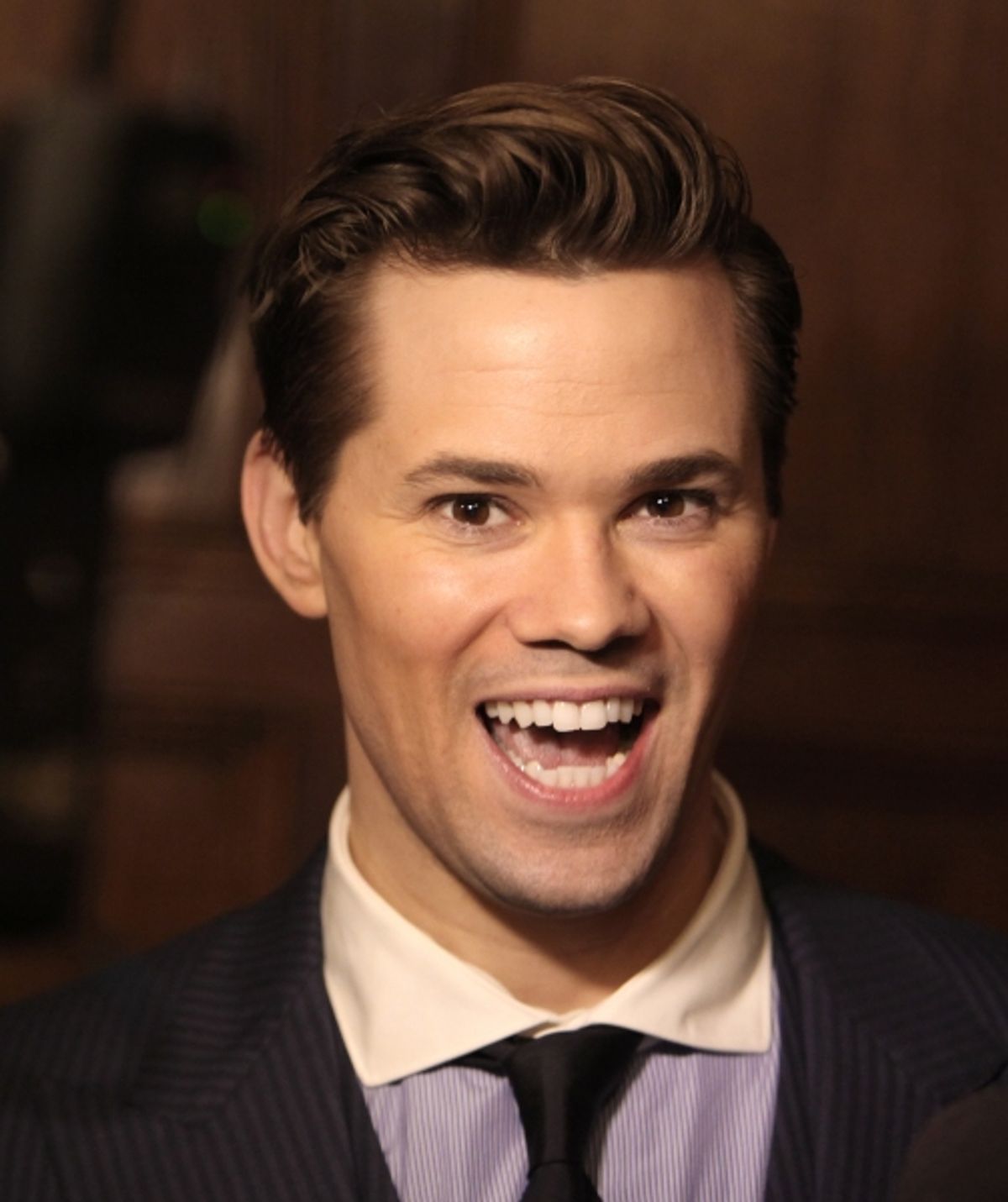 Andrew Rannells attending the Broadway Opening Night After Party for 'The Book Of Mormon' at Gotham Hall in New York City. at 
