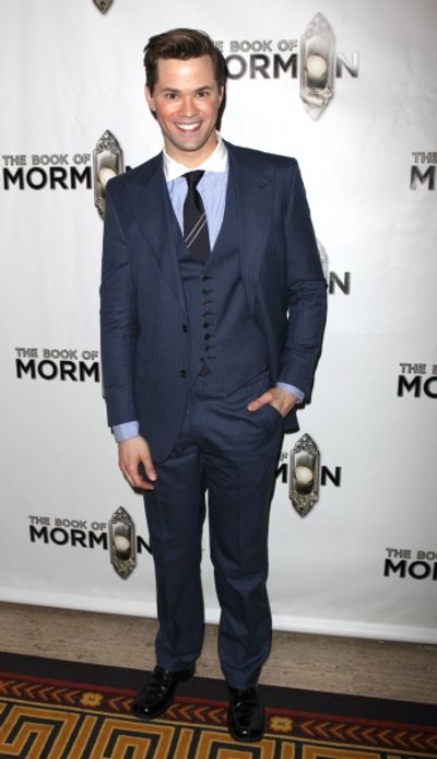 Andrew Rannells attending the Broadway Opening Night After Party for 'The Book Of Mor Photo