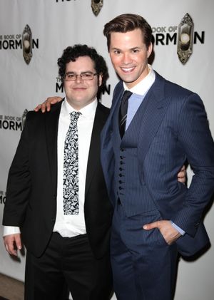 Josh Gad and Andrew Rannells attending the Broadway Opening Night After Party for 'The Book Of Mormon' at Gotham Hall in New York City. @ BroadwayWorld Josh Gad and Andrew Rannells attending the Broadway Opening Night After Party for 'Th Photo