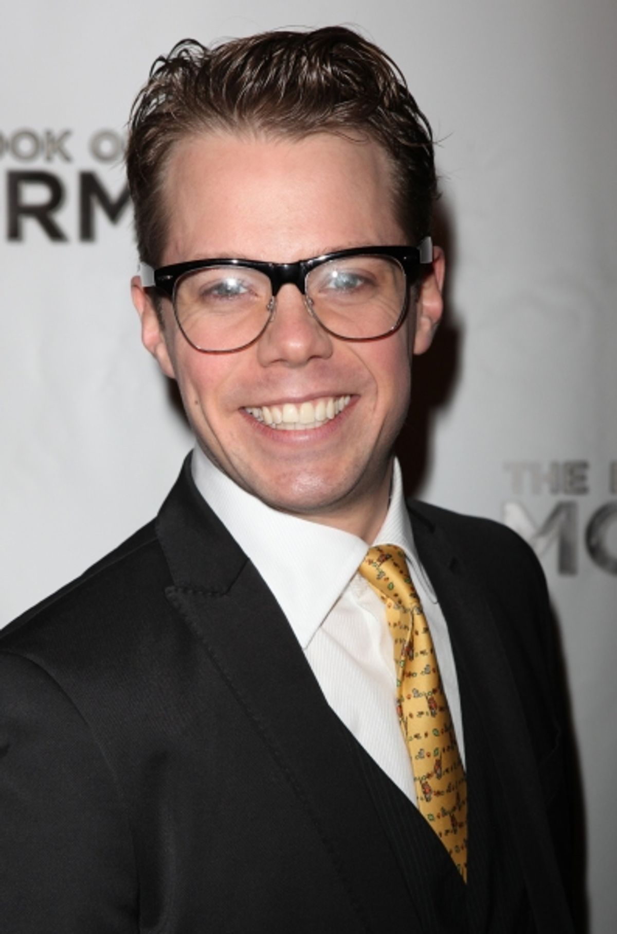 Benjamin Schrader attending the Broadway Opening Night After Party for 'The Book Of Mormon' at Gotham Hall in New York City. at 