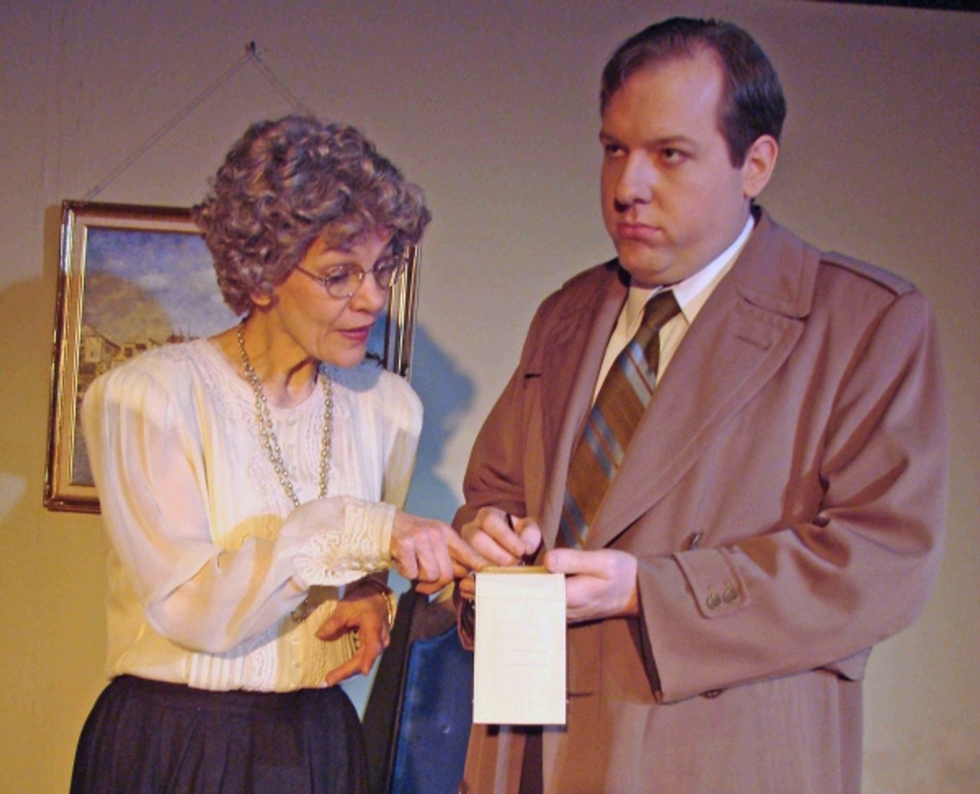 Photo Flash: Attic Playhouse's A MURDER IS ANNOUNCED  Image