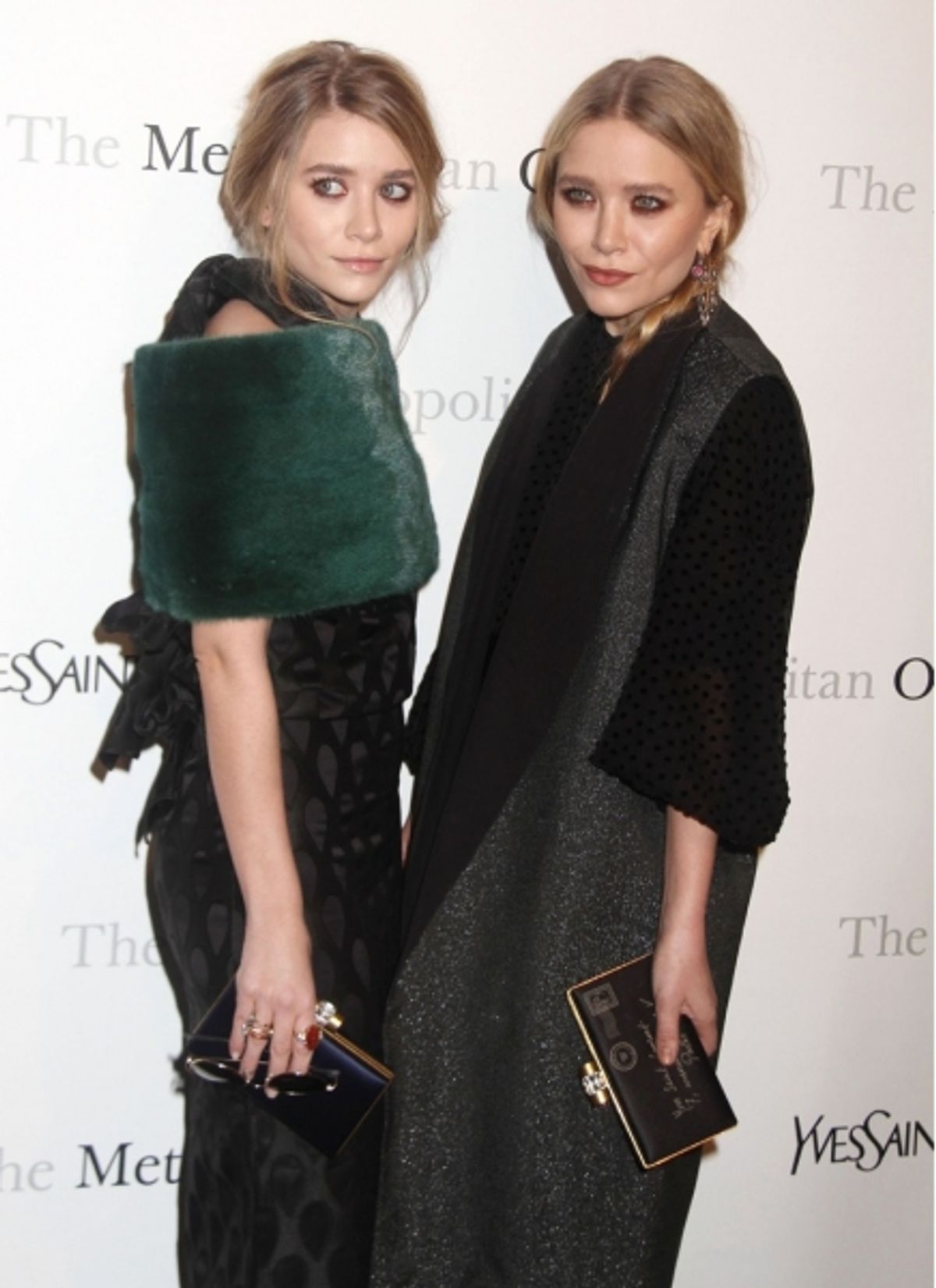Ashley Olsen and Mary Kate Olsen at 
