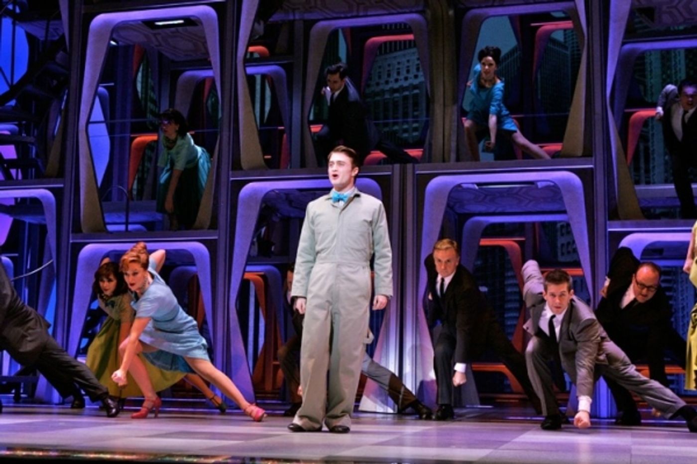 Photo Flash: More HOW TO SUCCEED Production Shots!  Image