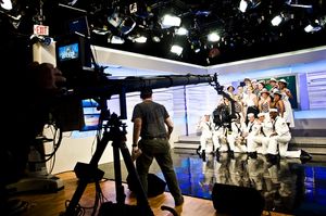 Sutton Foster and the cast of ANYTHING GOES at Good Morning America @ BroadwayWorld Sutton Foster and the cast of ANYTHING GOES at Good Morning America Photo