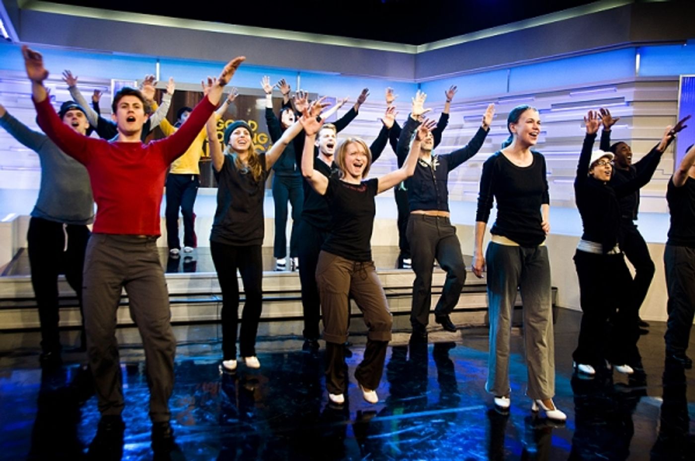 BWW Exclusive: Behind the Scenes with ANYTHING GOES at Good Morning America Image