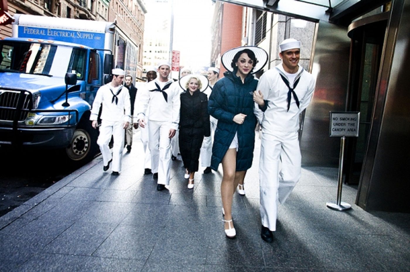 BWW Exclusive: Behind the Scenes with ANYTHING GOES at Good Morning America Image