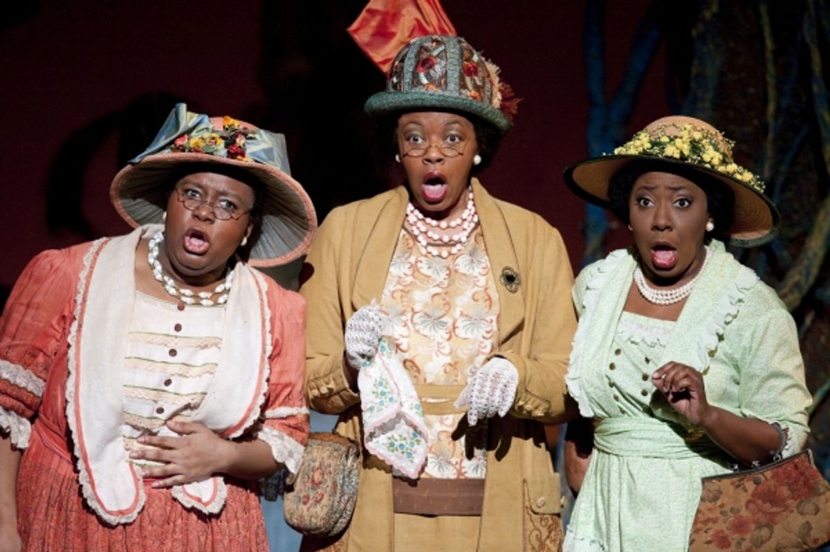 Nesha Ward, Deaun Parker and Virlinda Stanton at 