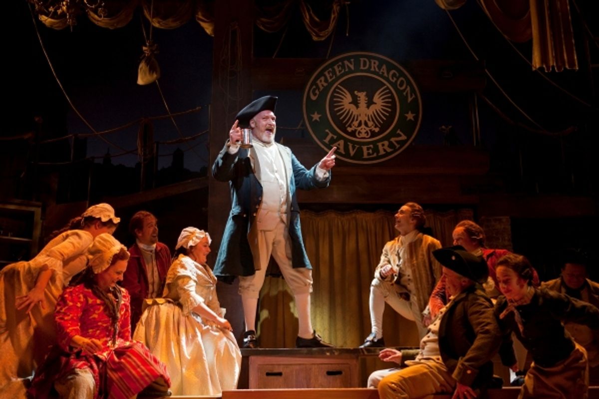 Richard Pelzman as Paul Revere  at 