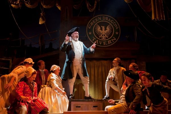 Richard Pelzman as Paul Revere  Photo