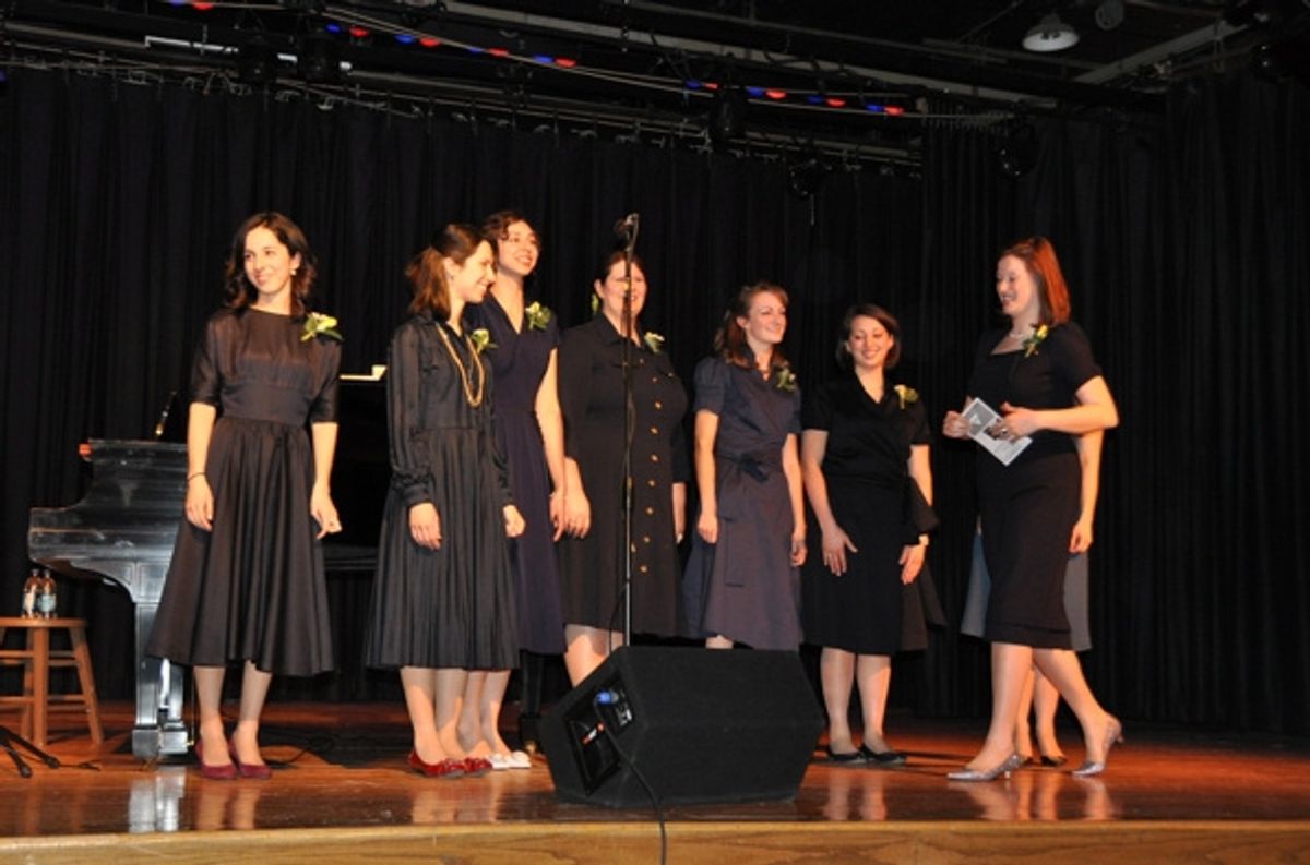 Ashley Graf introduces her committee from'Since You Went Away' at 