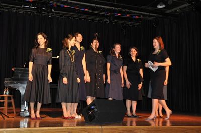 Ashley Graf introduces her committee from"Since You Went Away" Photo