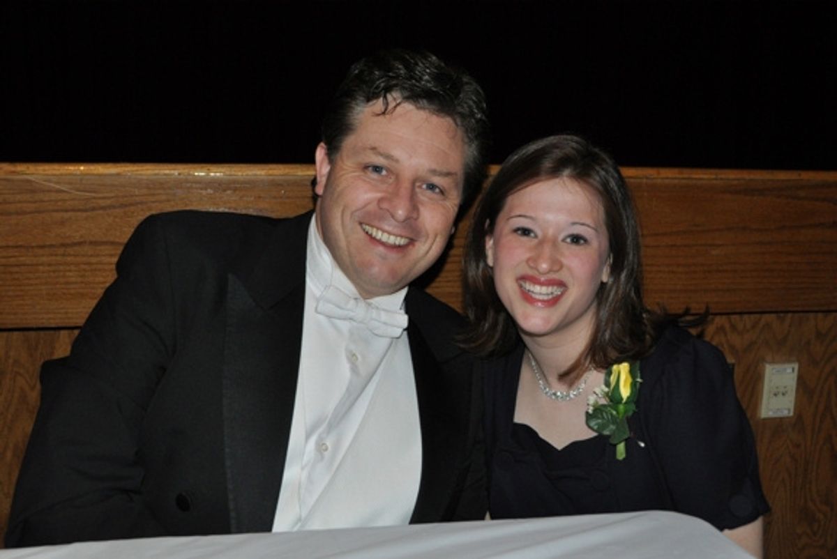 Anthony Kearns and Ashley Graf at 