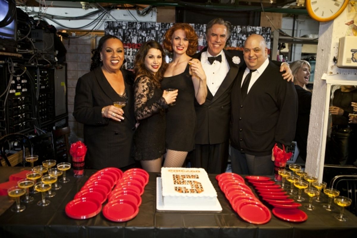 Roz Ryan, Bianca Marroquin, Leigh Zimmerman, Jeff McCarthy and Raymond Bokhour at 