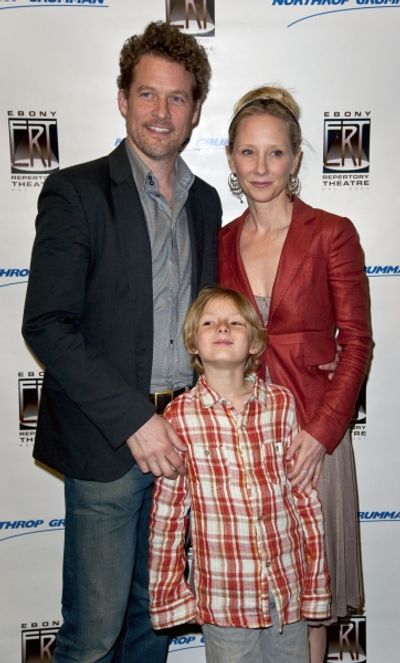 Anne Heche, James Tupper and son Homer
 Photo