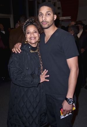 Debbie Allen and her son Norm Nixon, Jr. Photo