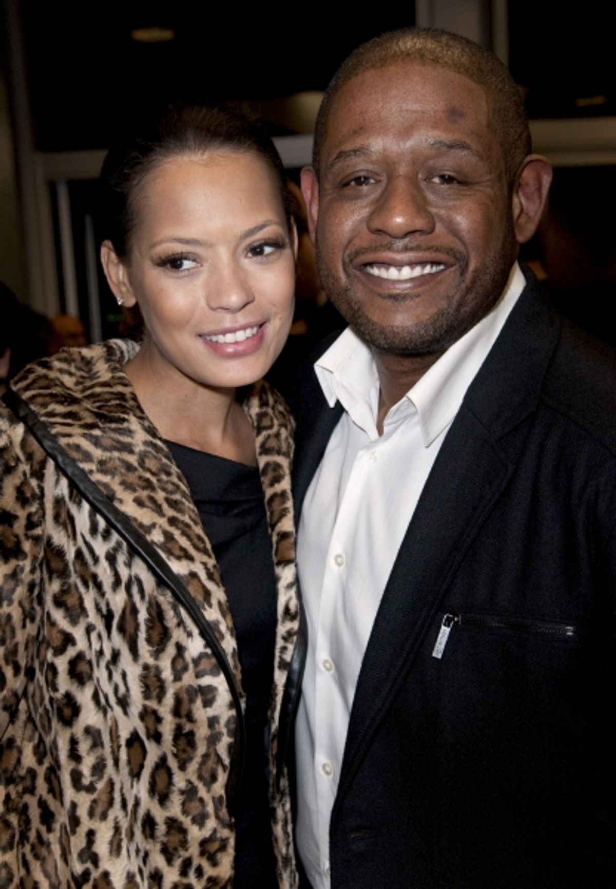 Forest Whitaker and Keisha Whitaker at 