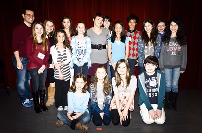Marc Tumminelli, Daisy Eagan & the Broadway Workshop Photo