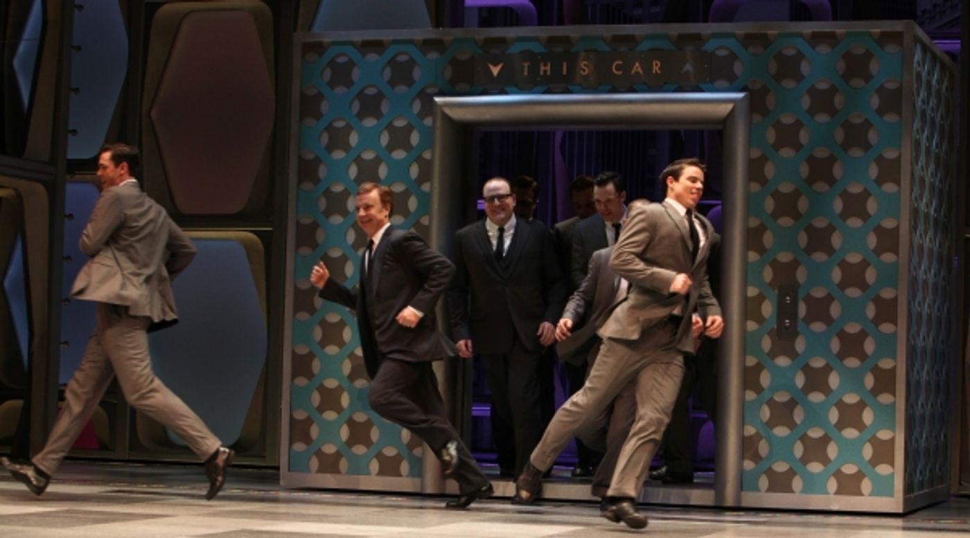 Photo Coverage: HOW TO SUCCEED IN BUSINESS Opening Night Curtain Call Photo Coverage: HOW TO SUCCEED IN BUSINESS Opening Night Curtain Call Image