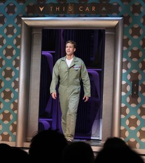 Christopher J. Hanke during the Opening Night Performance Curtain Call for 'How To Succeed In Business...' in New York City. @ BroadwayWorld Christopher J. Hanke during the Opening Night Performance Curtain Call for 'How To S Photo